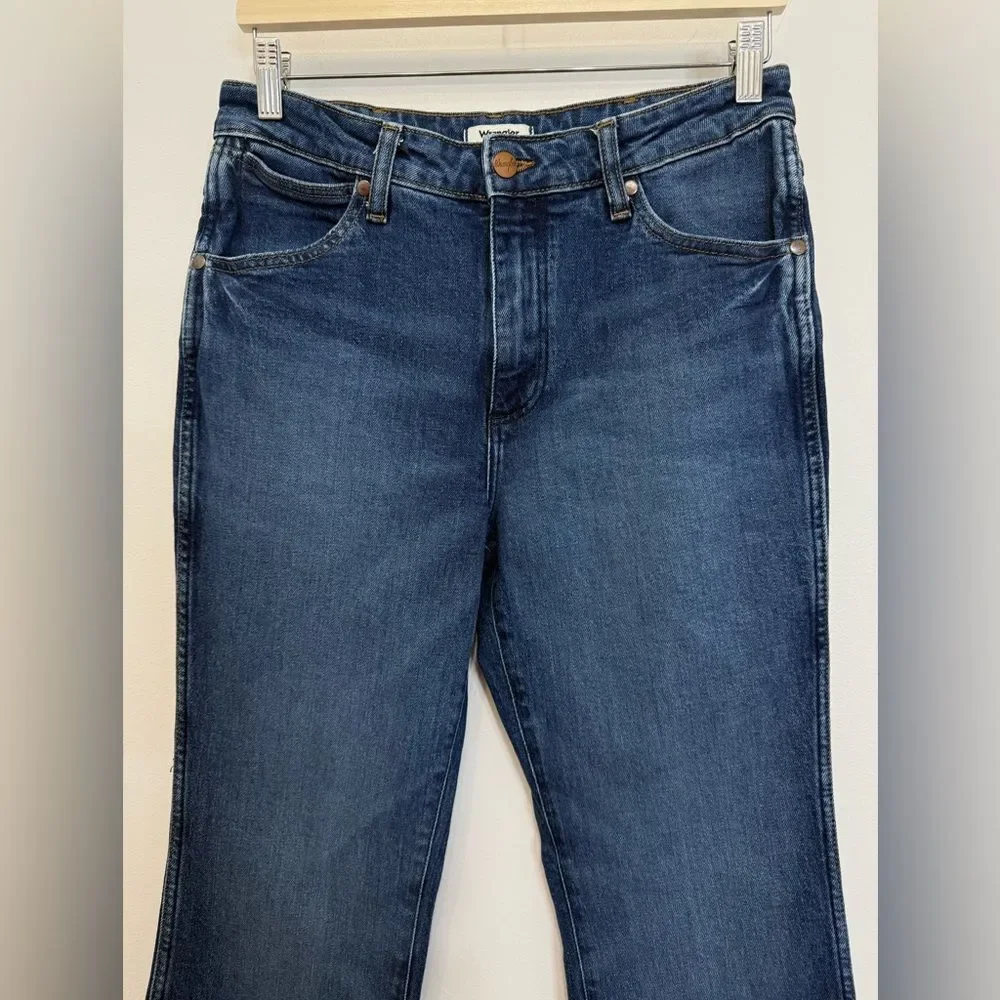 Wrangler Westward 626 High Rise Bootcut Jeans Women 28 x 32 Western Rodeo Horse